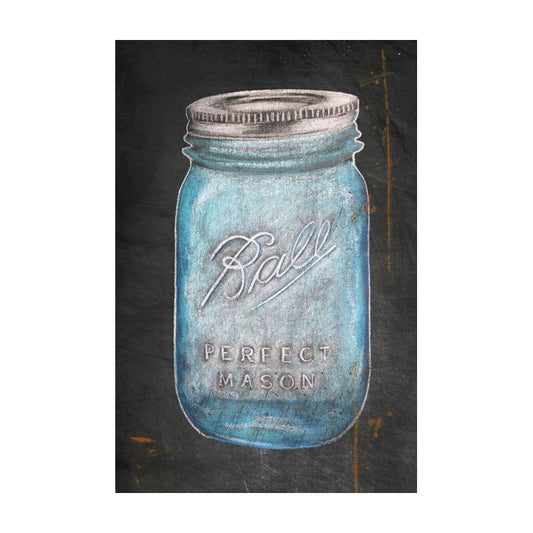 CAL250 - 16 X24 WORK LIKE CAPTAIN CREME VINTAGE SIGN