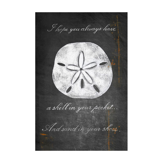 CAL251 - 16 X 24 SHELL IN YOUR POCKET VINTAGE