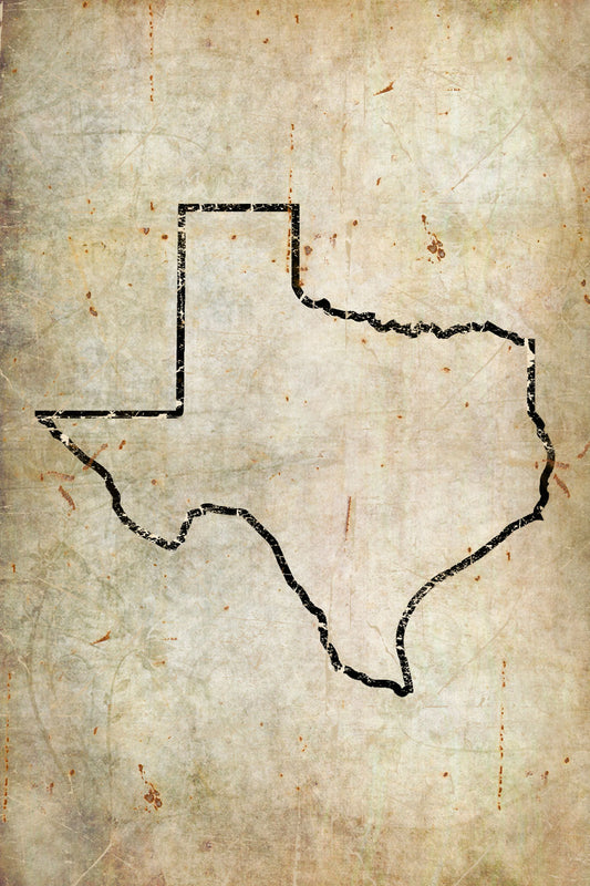 CAL421 - 24 X 16 TEXAS VINTAGE SIGN