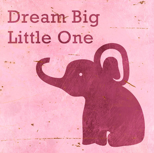 CAL519 - 12 X 12 VINTAGE - DREAM BIG GIRL