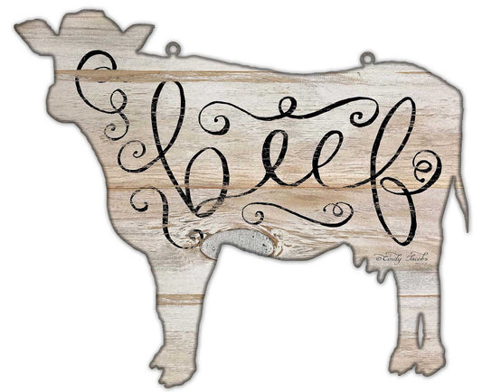 Animal Beef Vintage Sign