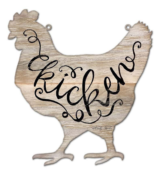Animal Chicken Vintage Sign