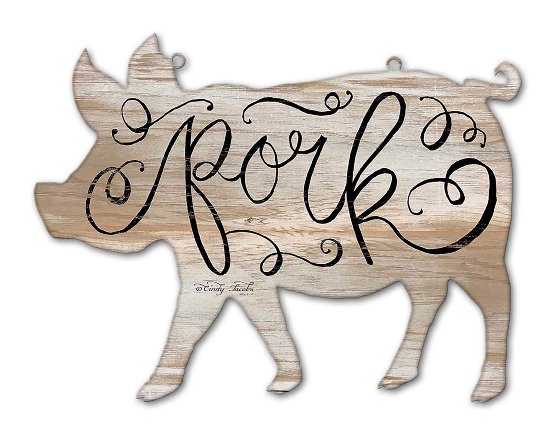 Animal Pork Vintage Sign