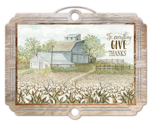 Barn Cotton In Everything Vintage Sign
