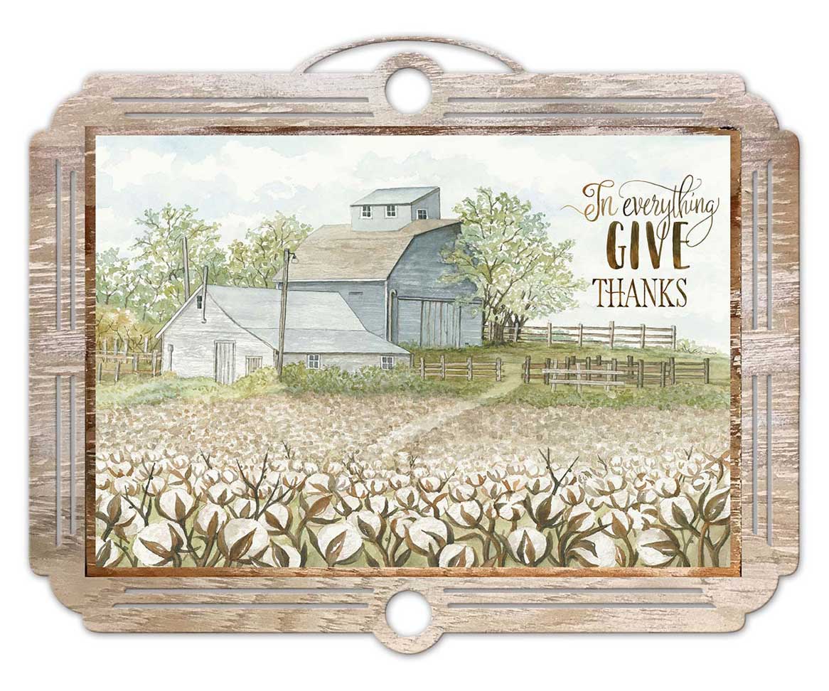 Barn Cotton In Everything Vintage Sign