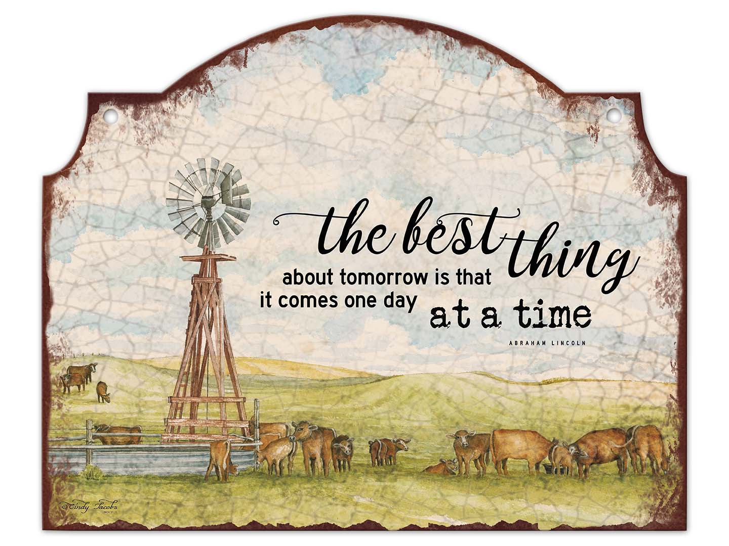 Pasture Cows The Best Thing Vintage Sign