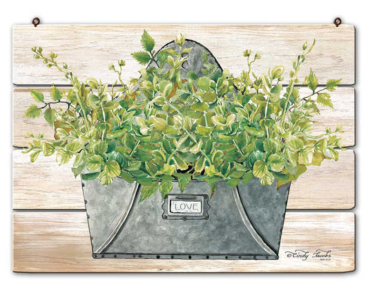 GAL Box 1D LOVE Vintage Sign