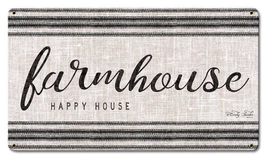 Wood Grain Farmhouse Vintage Sign