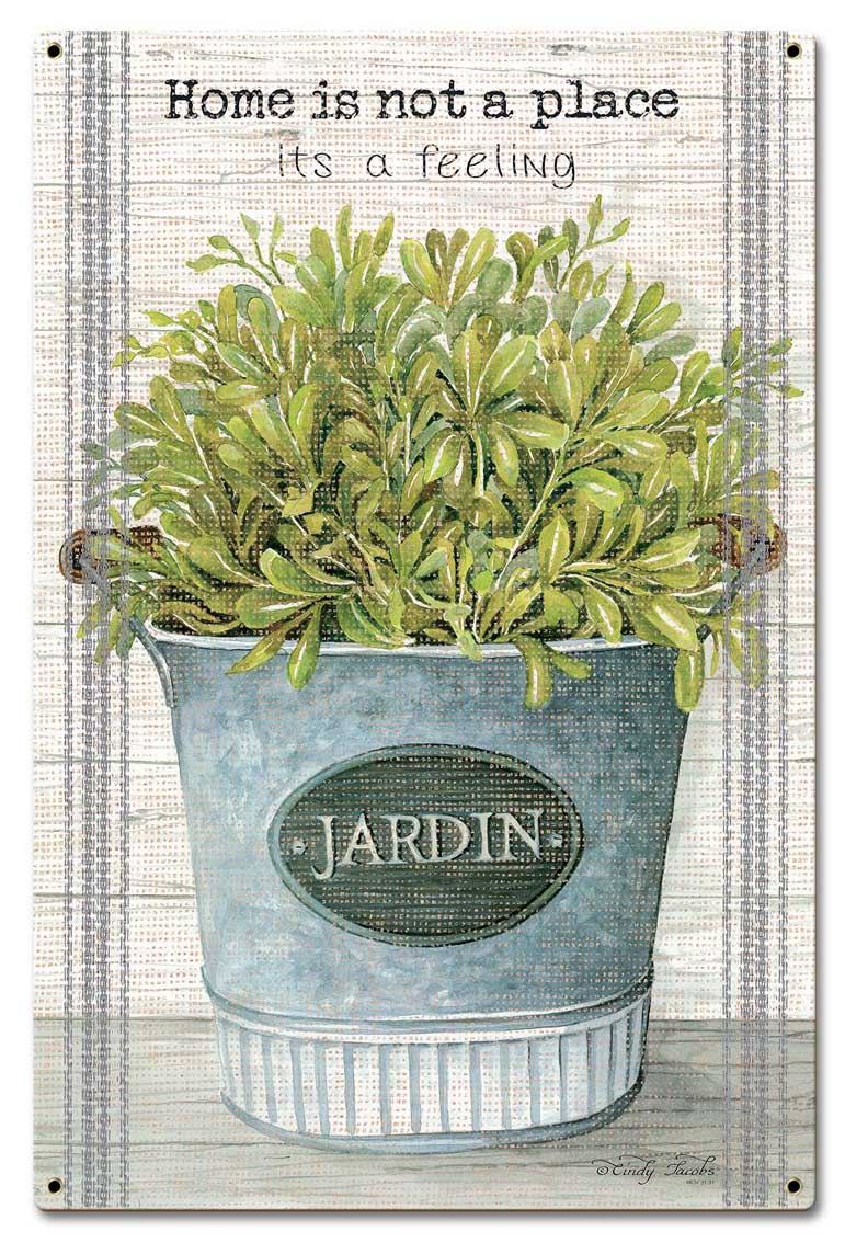 Wood Grain GAL Home Is Not Vintage Sign