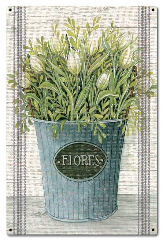 GAL Flores Vintage Sign