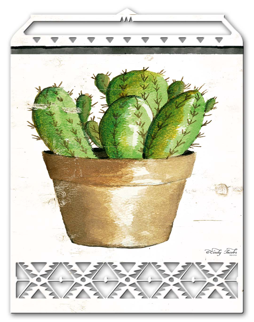 Succulent Pot 1 RT Vintage Sign