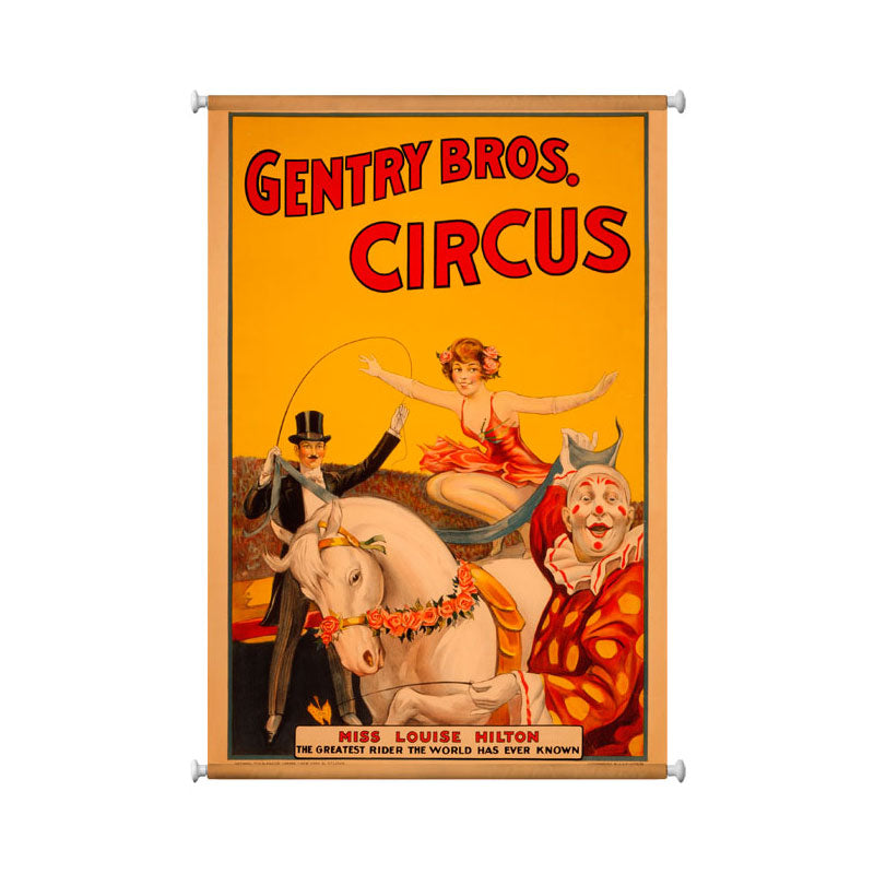 Gentry Circus Vintage Sign