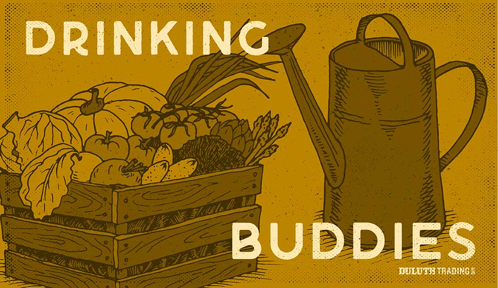 DUL013 - DRINKING BUDDIE GOLD TONE