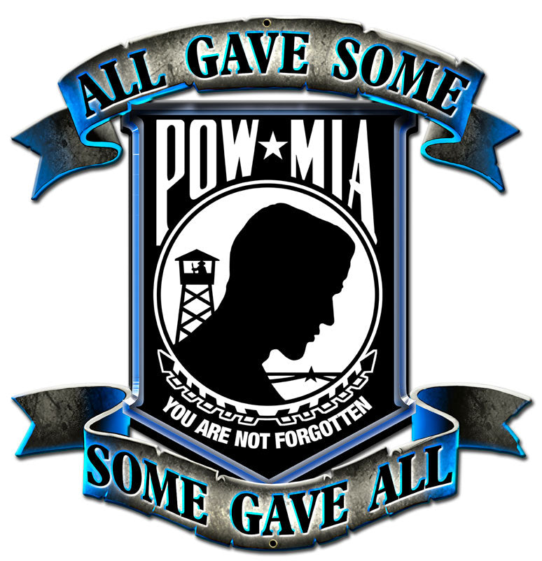 Pow Mia Vintage Sign