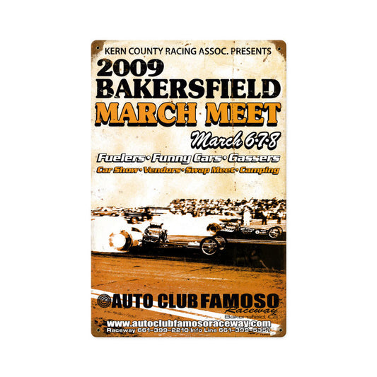 Bakersfield March Meet 2009 Vintage Sign