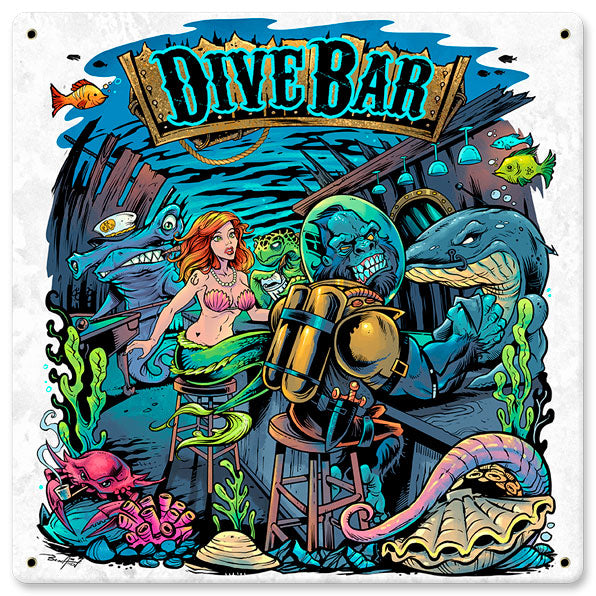 Dive Bar Vintage Sign