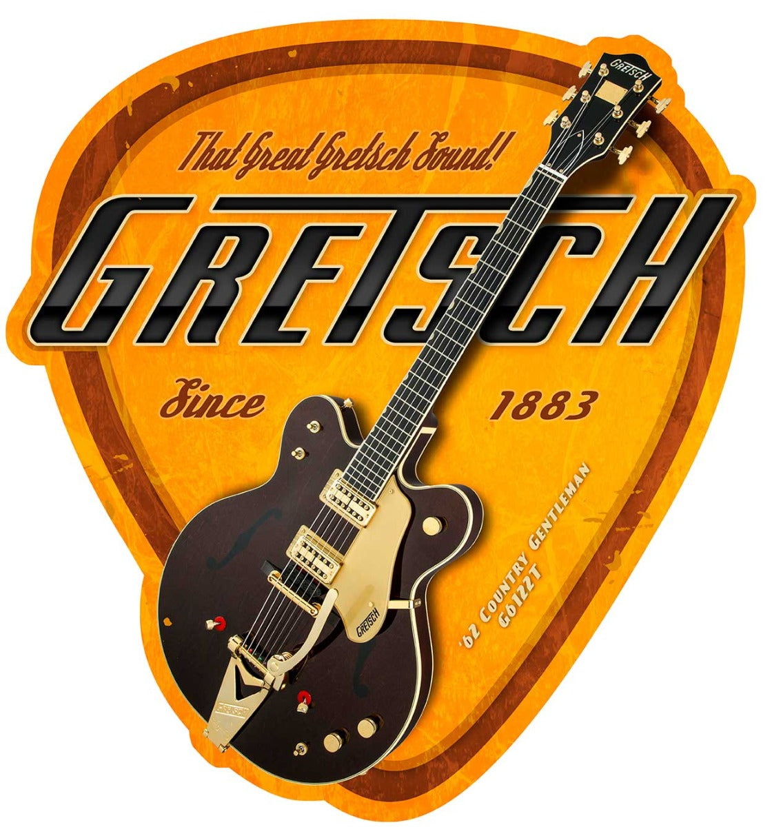 FNDR021 - GRETCH GUITAR PICK