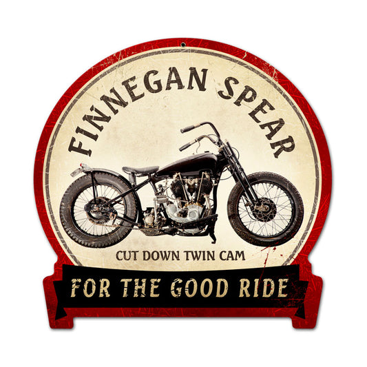 Finnegan Spear Vintage Sign