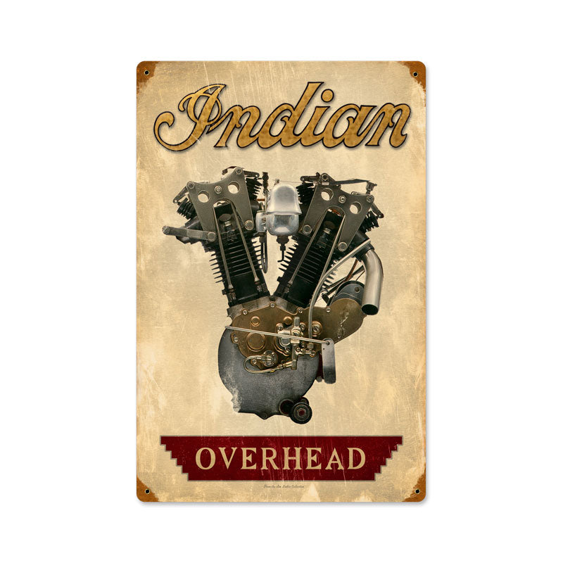 Indian Engine Vintage Sign