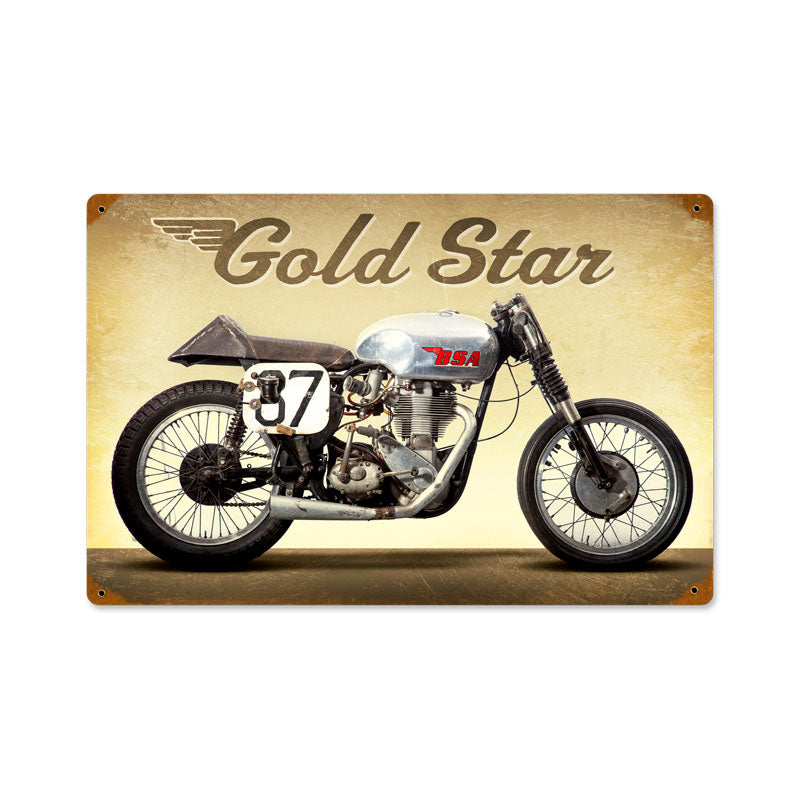 Goldstar Vintage Sign