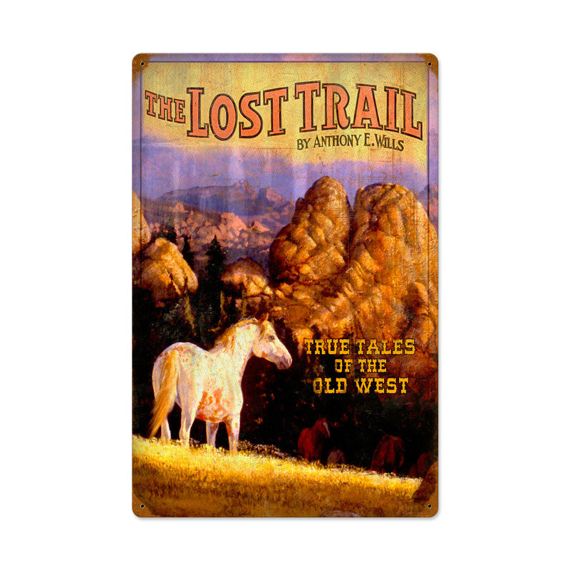 Lost Trail Vintage Sign