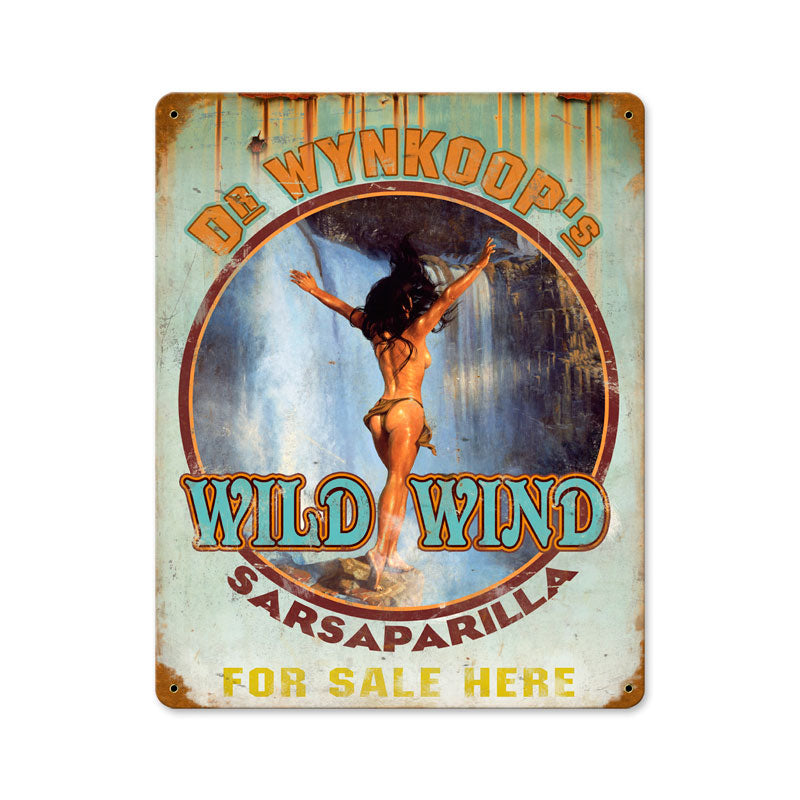 Wild Sarsaparilla Vintage Sign