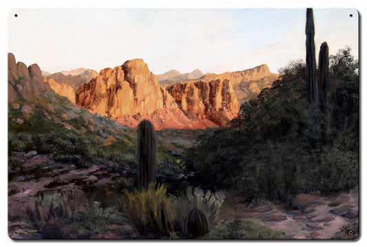 Desert Sentinels Vintage Sign
