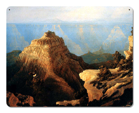 King of the Canyon Vintage Sign