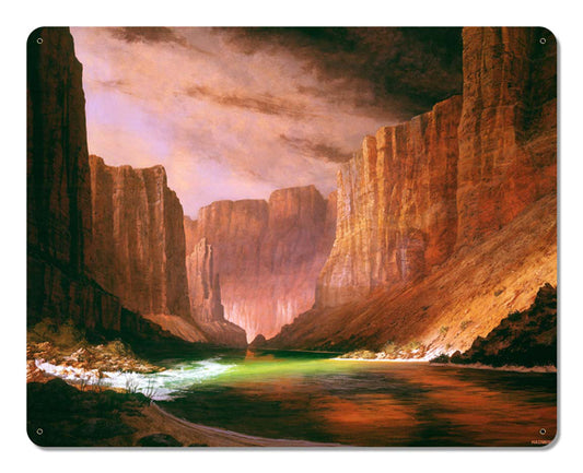 Marble Canyon Storm Vintage Sign