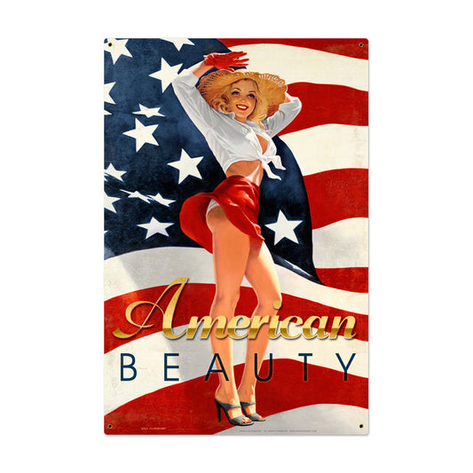 American Beauty Vintage Sign