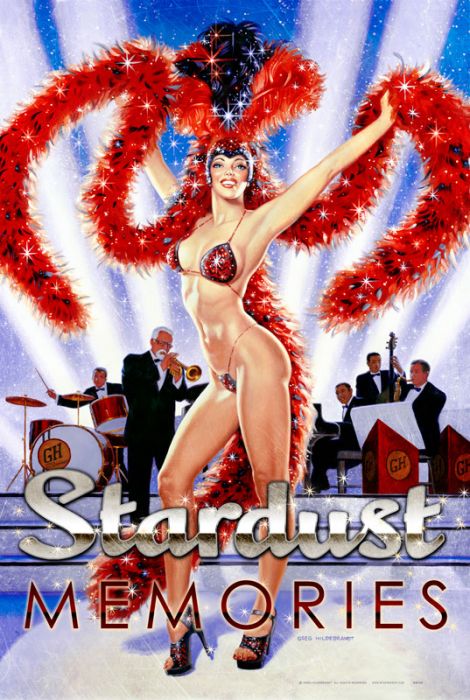 Stardust Memories XL Vintage Sign