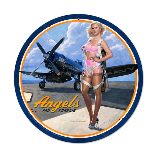 Angels Corsair Vintage Sign