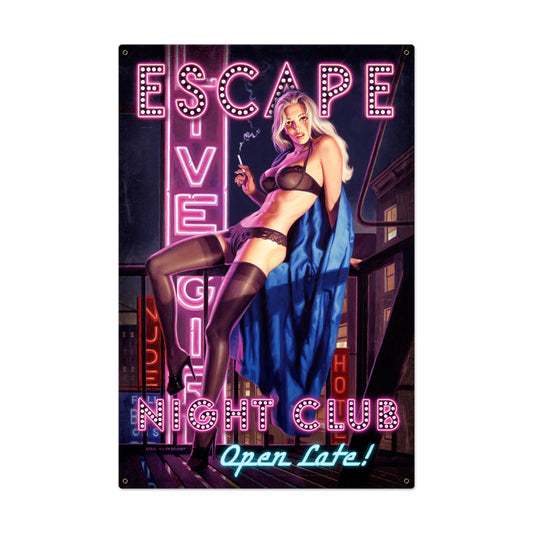 Escape Night Club Vintage Sign