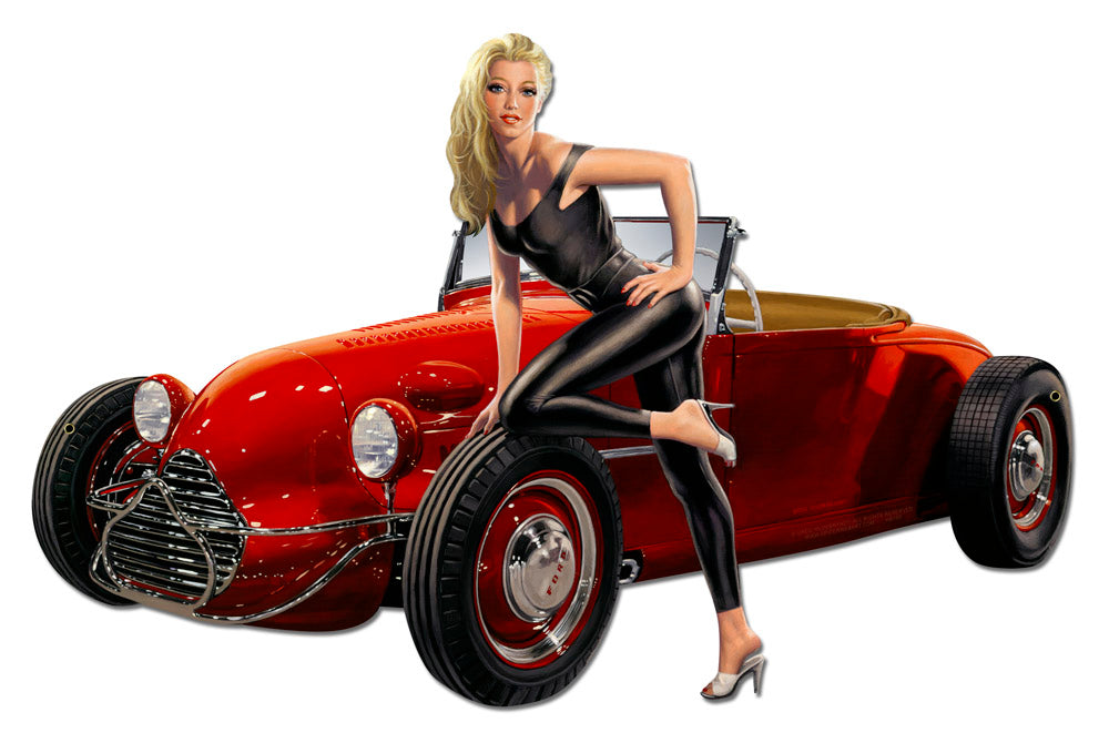 Hot Rod / Plasma Vintage Sign