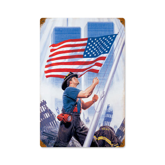 Last Measure Of Devotion Vintage Sign