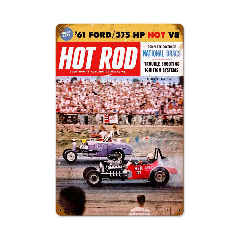 National Drags (Dec. 1960) Vintage Sign