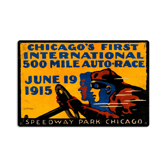 Chicago 500 Vintage Sign