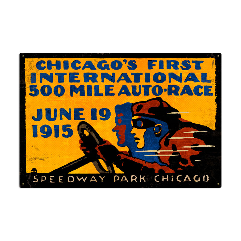 Chicago 500 Vintage Sign