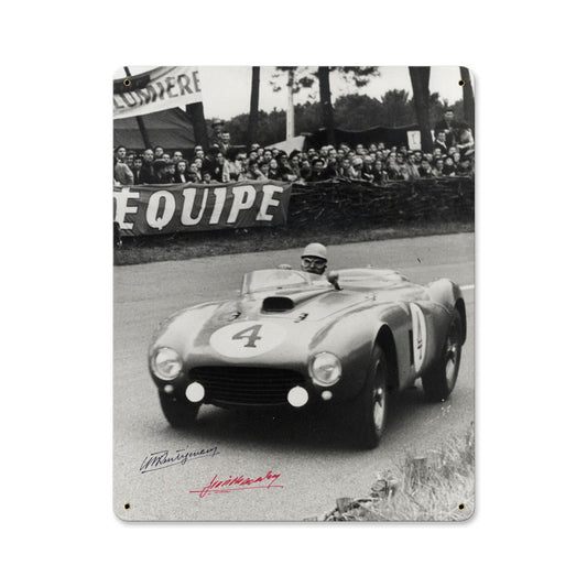 Le Mans Vintage Sign