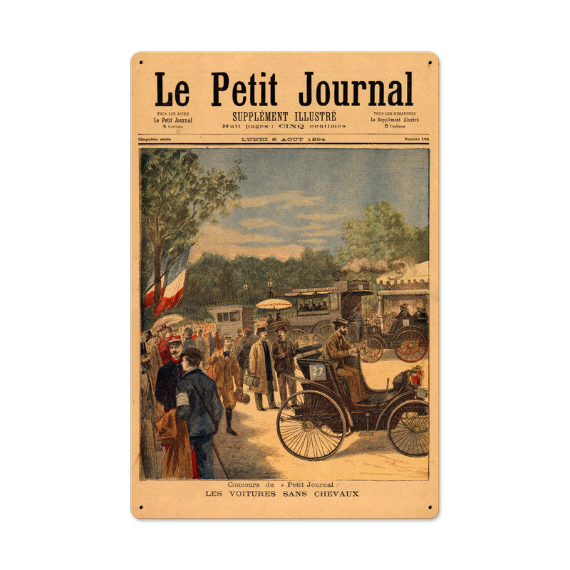 La Petite Journal Vintage Sign