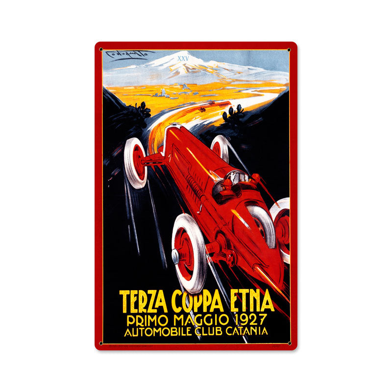 Terza Coppa Vintage Sign