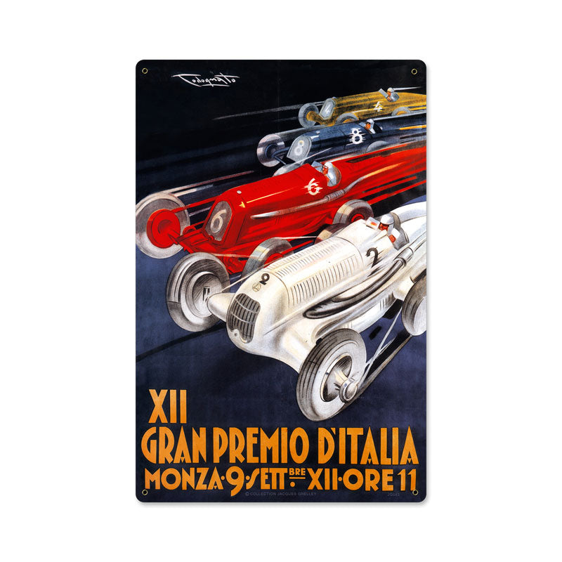 Gran Premio Italia Vintage Sign