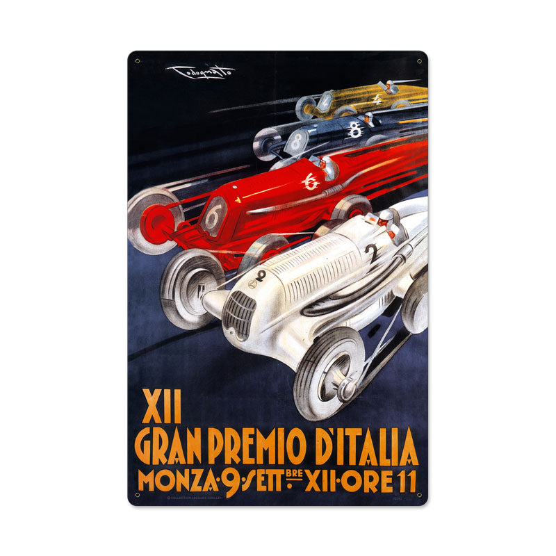 Gran Premio Italia Vintage Sign