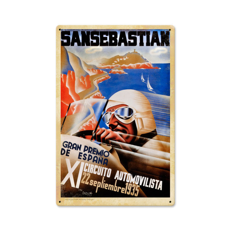 Spanish Grand Prix Vintage Sign