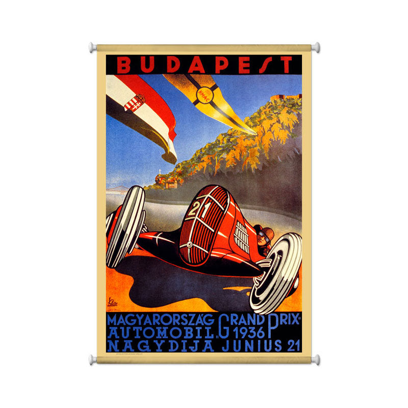 Budapest Grand Prix Vintage Sign