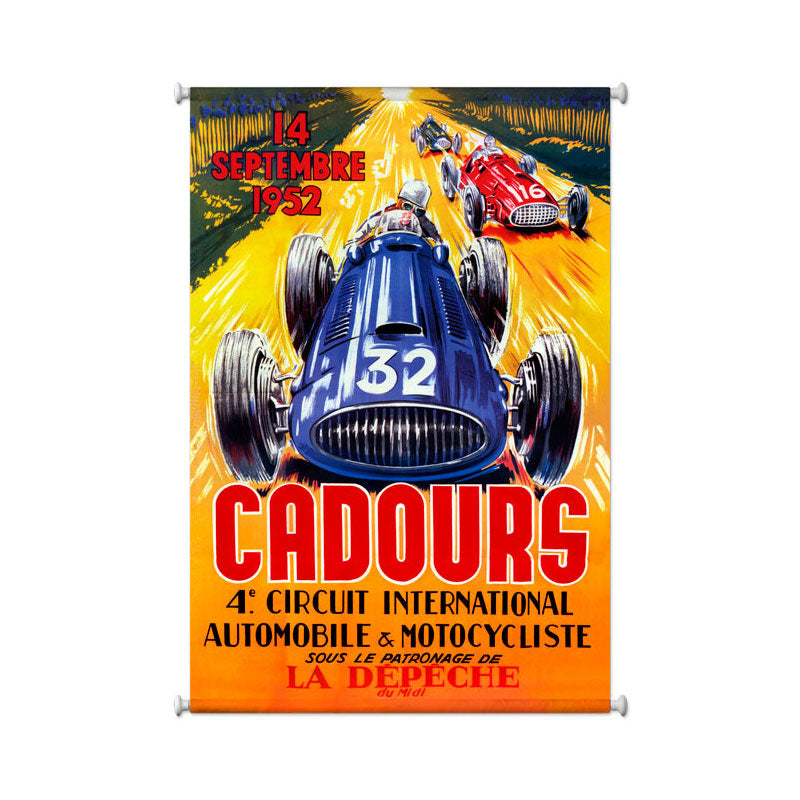 Cadours Circut Vintage Sign