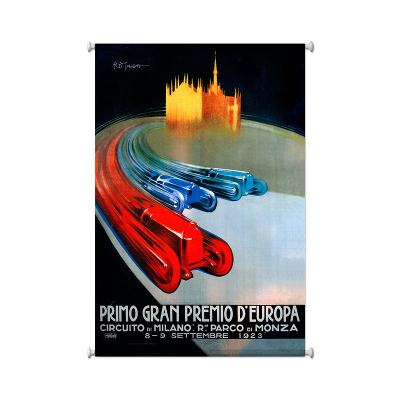 Europe Grand Prix Vintage Sign