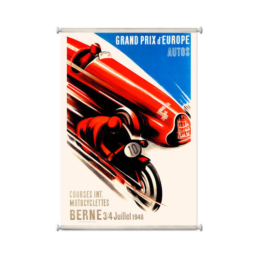 Europe Grand Prix Vintage Sign