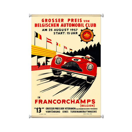 Francorchamps Vintage Sign