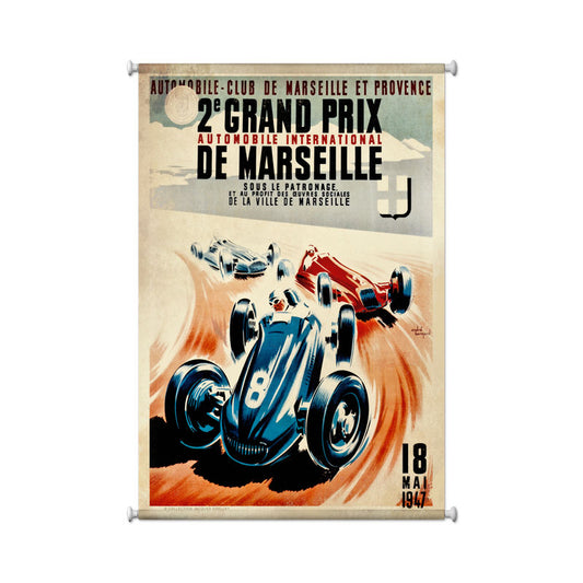 Marseille Grand Prix Vintage Sign